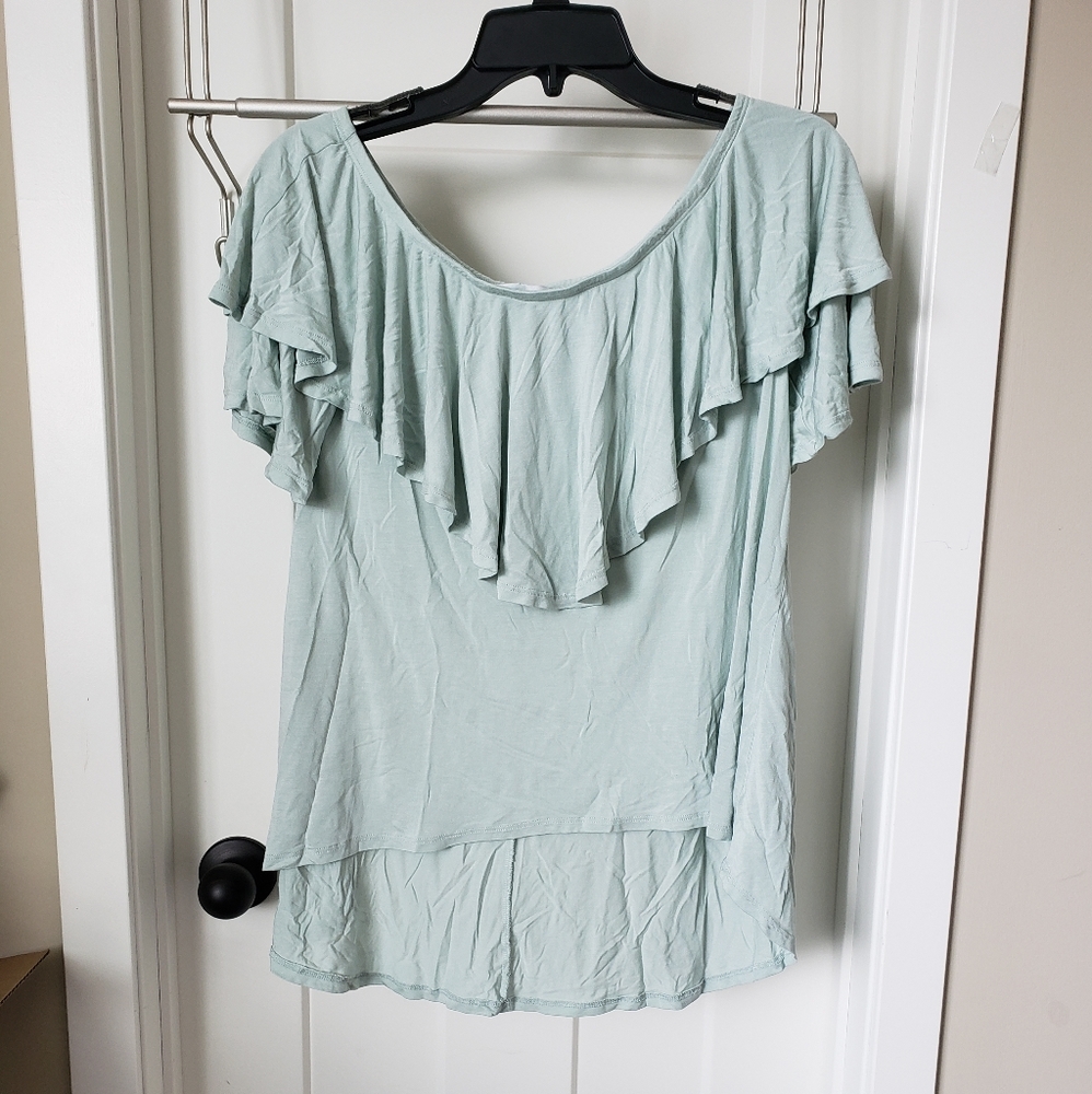 FP Free People Beach Top Short Sleeve XS